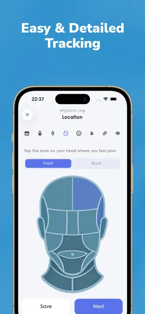 Migraine Tracker - MigraWhale screenshot 3