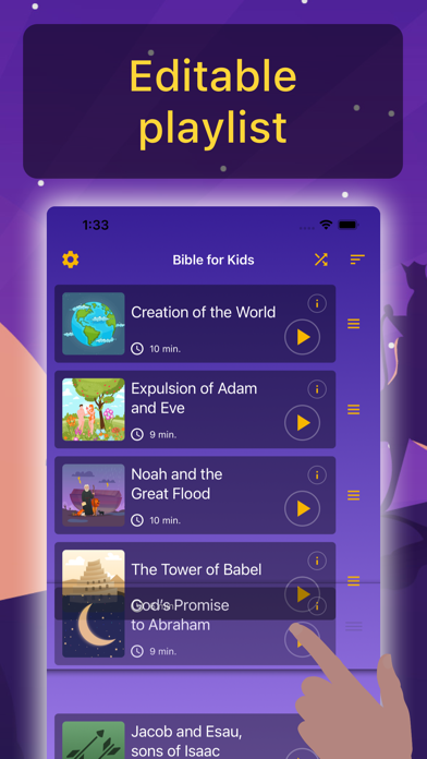 Bible for kids Bedtime stories Screenshot