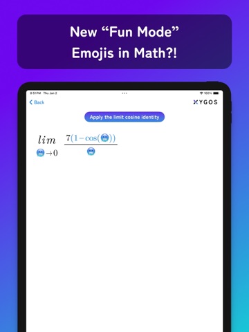 Xygos: Math in Motion. iPad screenshot