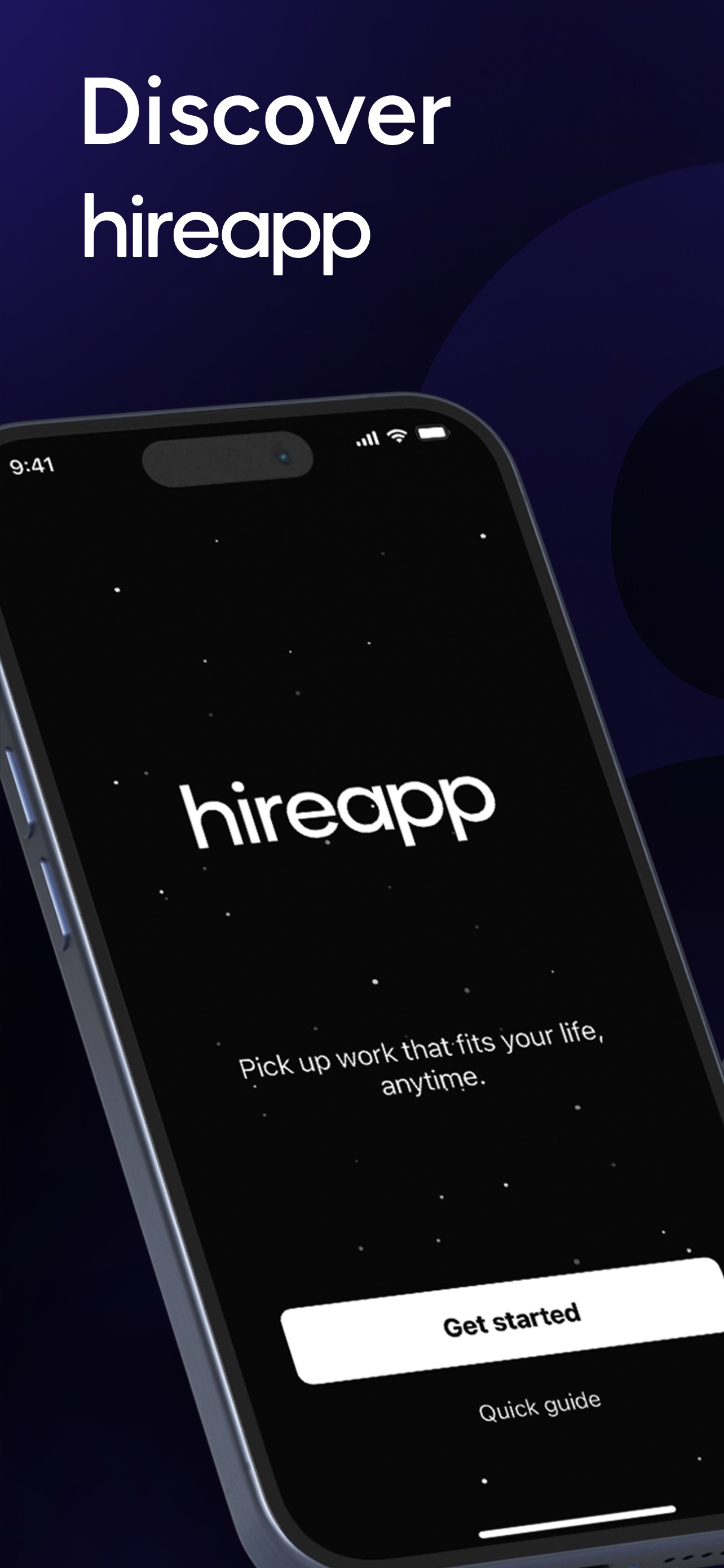 HireApp Pro 스크린샷 1