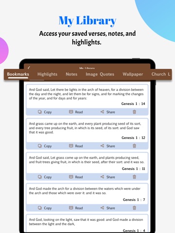 Simple English Bible - offline iPad screenshot