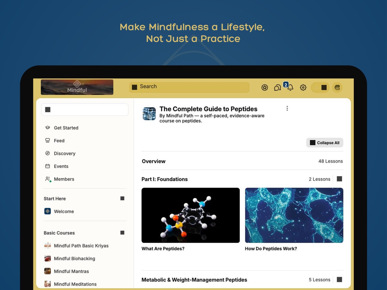 Screenshot 5 of Mindful Path Community