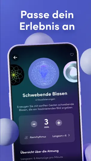 Screenshot von Motionscape Achtsamkeit Spiele auf dem iPhone 5
