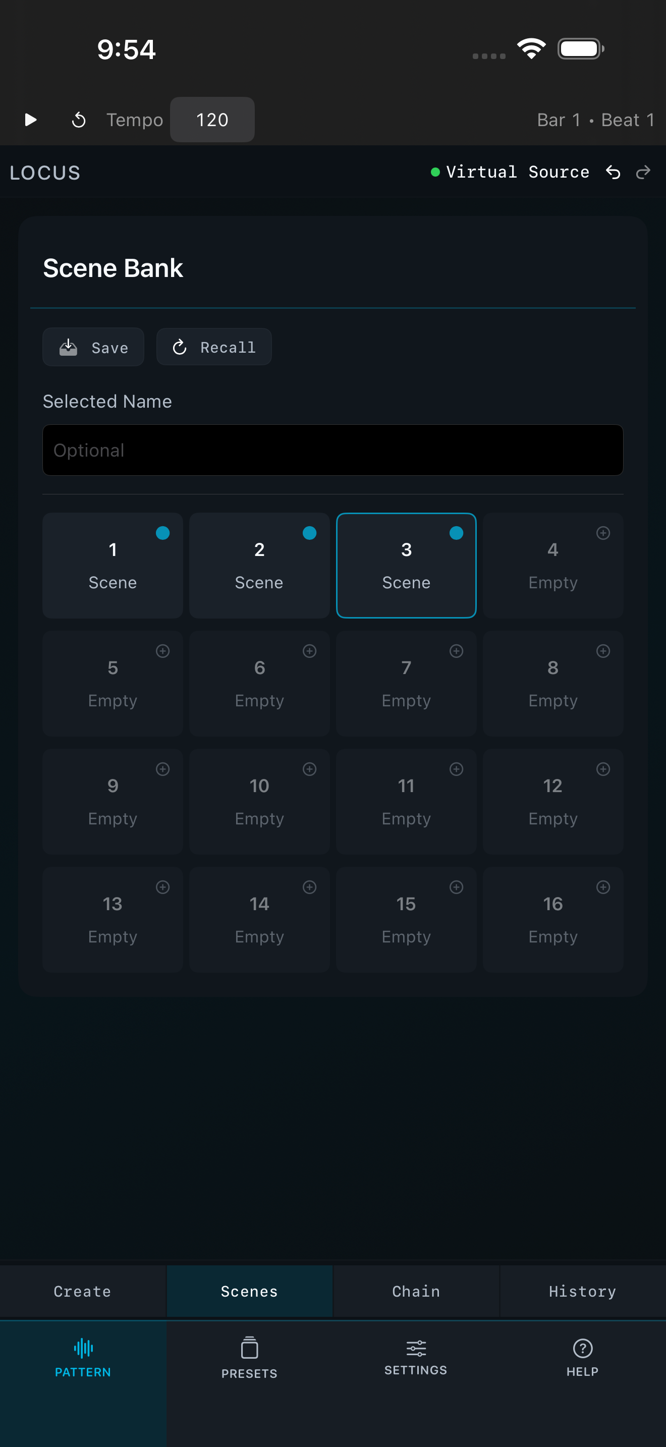 Locus screenshot 2