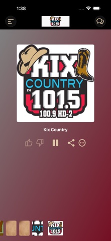 KIX COUNTRY  WALX-HD2 iPhone screenshot