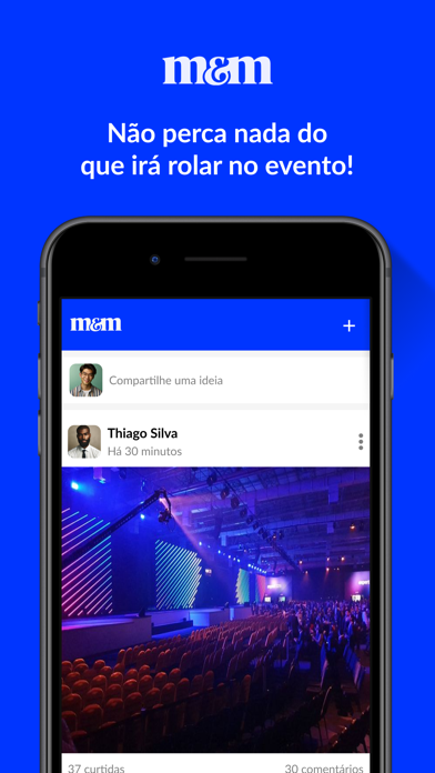 Eventos Meio e Mensagem Screenshot