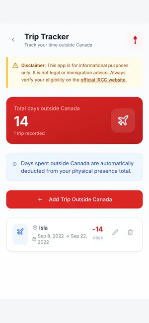 Canada Citizenship Countdown screenshot 3