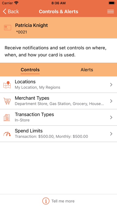TRUFI CU CARD Screenshot