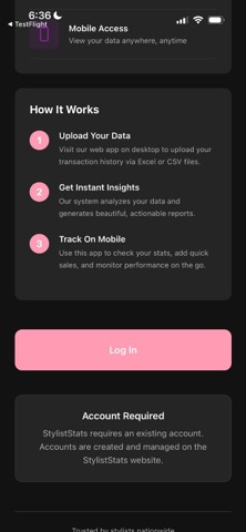StylistStats screenshot