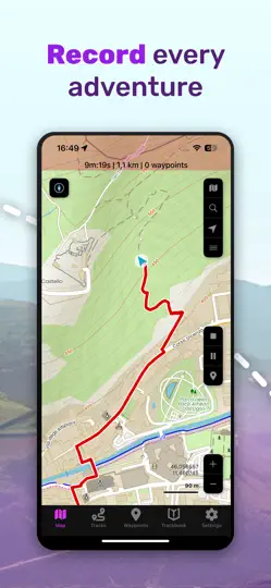 GPX Viewer PRO: Yaya Ve Bisi iPhone Ekran Görüntüsü 6