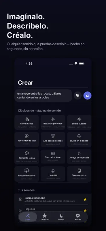 Sleep Drift: AI Sound Maker screenshot 1 of 9