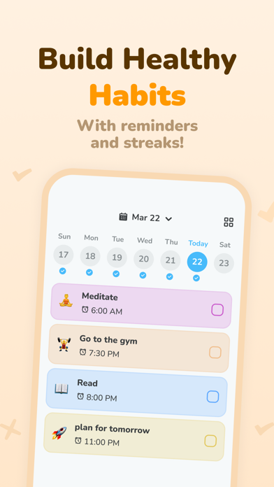 Prosper: Self-Care Companion Screenshot