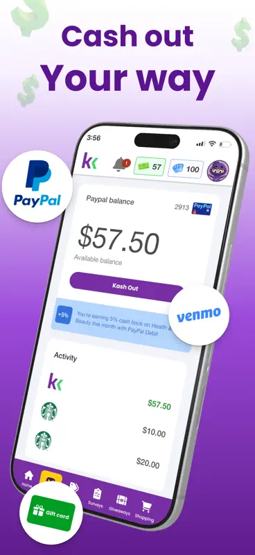 KashKick: Get paid to have fun screenshot 2 of 7