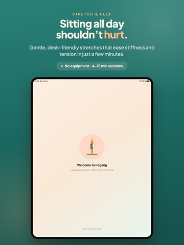 Regang: Stretch & Flex iPad screenshot