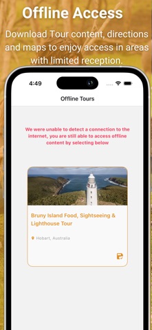 Day Tours Tasmania iPhone screenshot