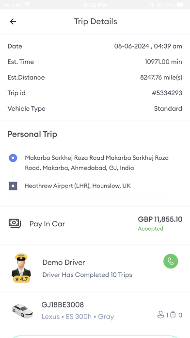 Fleeyo: Taxi, Transfers & Ride Screenshot