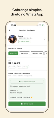 Lucro Simples - App de Vendas iPhone screenshot