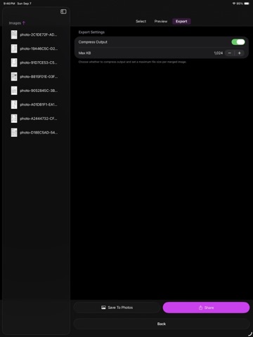 ImFlux iPad screenshot