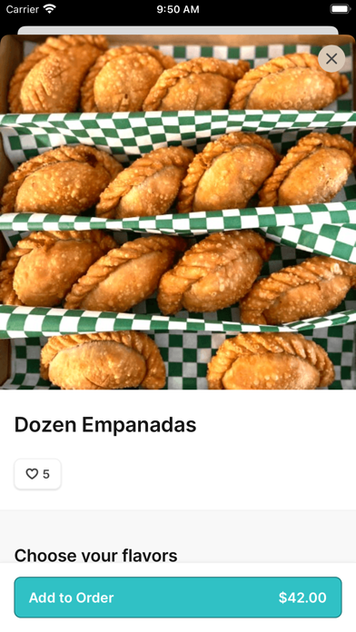Lord Empanada To Go iPhone screenshot 4 - Food & Drink app