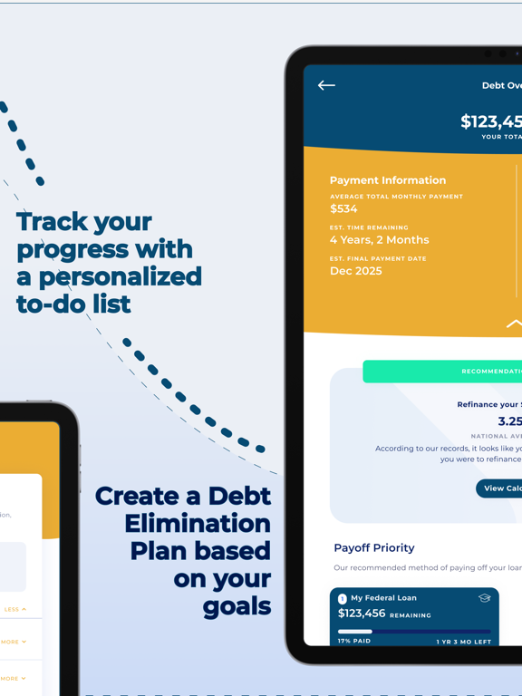 Spark Financial Wellness iPad screenshot 3 - Finance app