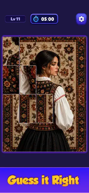 Jigsaw Solitaire Game screenshot 2