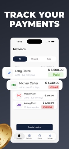 Invoice And Estimate Maker App screenshot