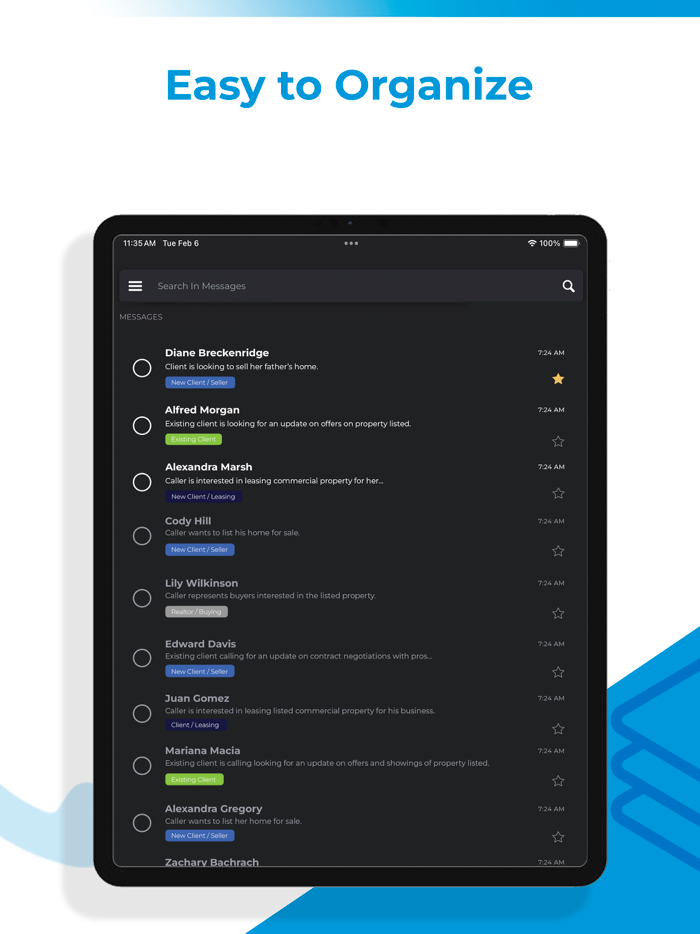 Answering Real Estate