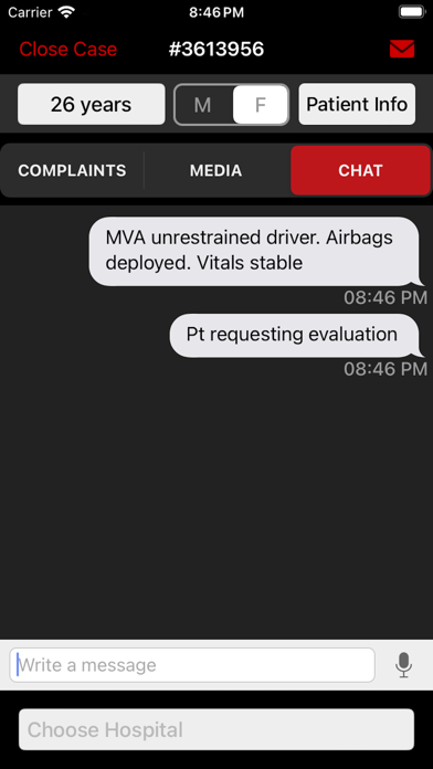 TigerConnect EMS Screenshot