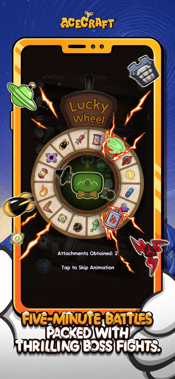 Acecraft: Sky Hero iOS Mod IPA screenshot 3 - iOS game interface