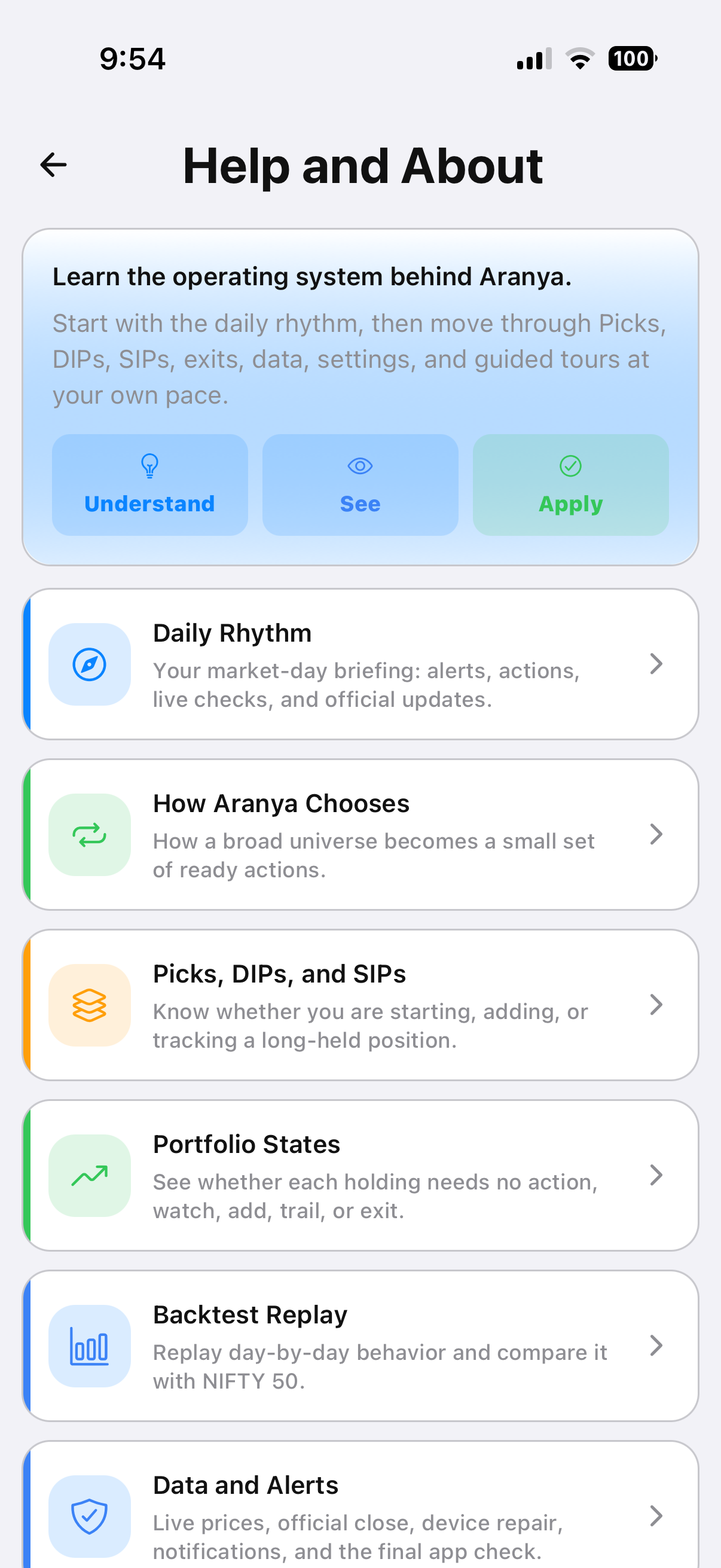 Aranya screenshot 6