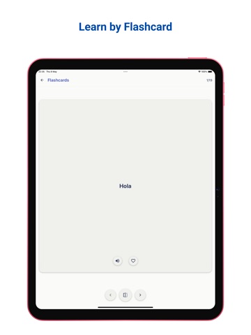 Learn Spanish for Beginners. iPad screenshot