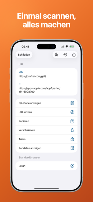 Qrafter: QR Code Scanner Screenshot