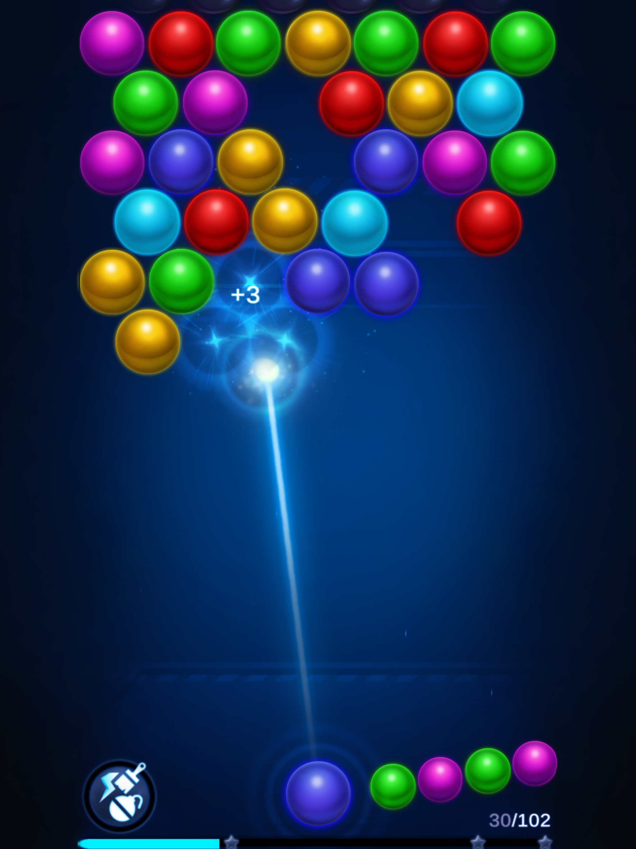 Bubble Shooter magnetic ball