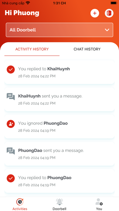 FindZ - DOORBELL,PETS & CHAT Screenshot