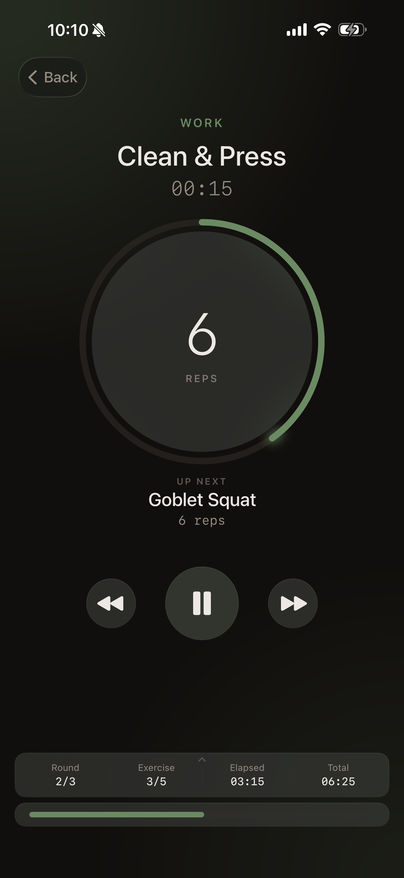 Kettlebell Interval Timer