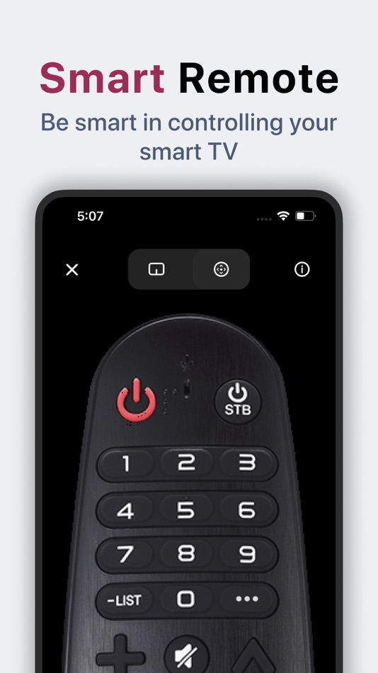 #2. Remote for LG (iOS) Podle: Quick Smart