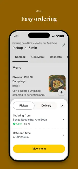 Senzu Noodle Bar And Boba screenshot 3