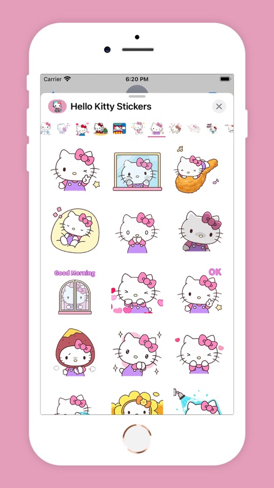 #5. Hello Kitty Sticker Packs (iOS) By: Varshaben Radadiya