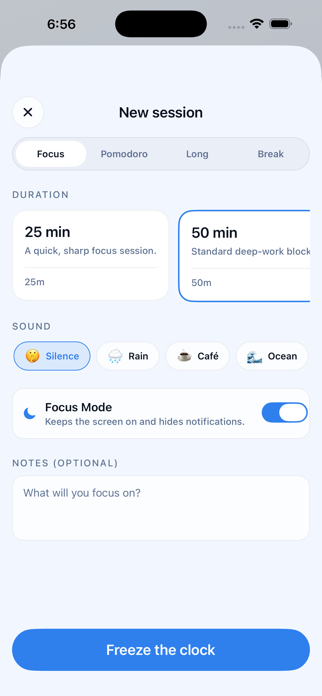 Ice Study: Study Timer Screenshot 3 of 6
