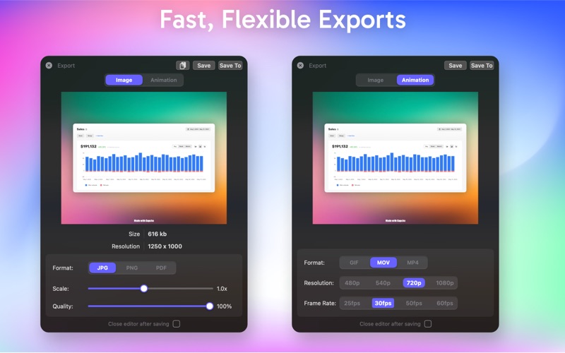 App screenshot