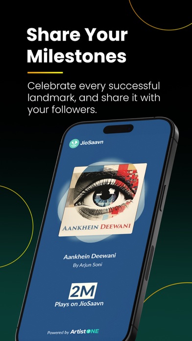 JioSaavn ArtistOne Screenshot