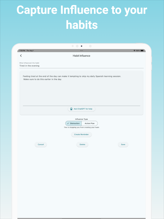 Screenshot #6 pour Action Plans