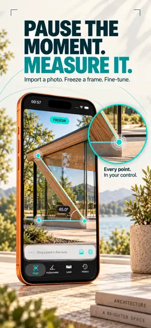Angle Meter: Protractor+Level screenshot 2