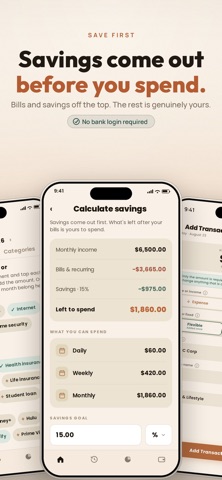 Grownix: Weekly Budget Screenshot 2 of 4