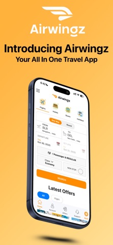 Airwingz - Flight, Hotel, Bus screenshot