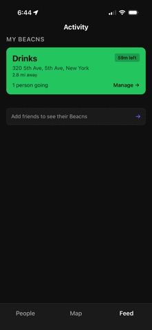 Beacn screenshot
