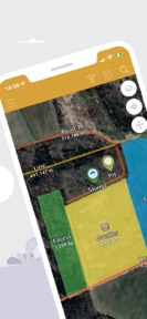 GPS Fields Area Measure Map screenshot