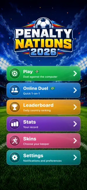 Penalty Nations 2026 screenshot 1