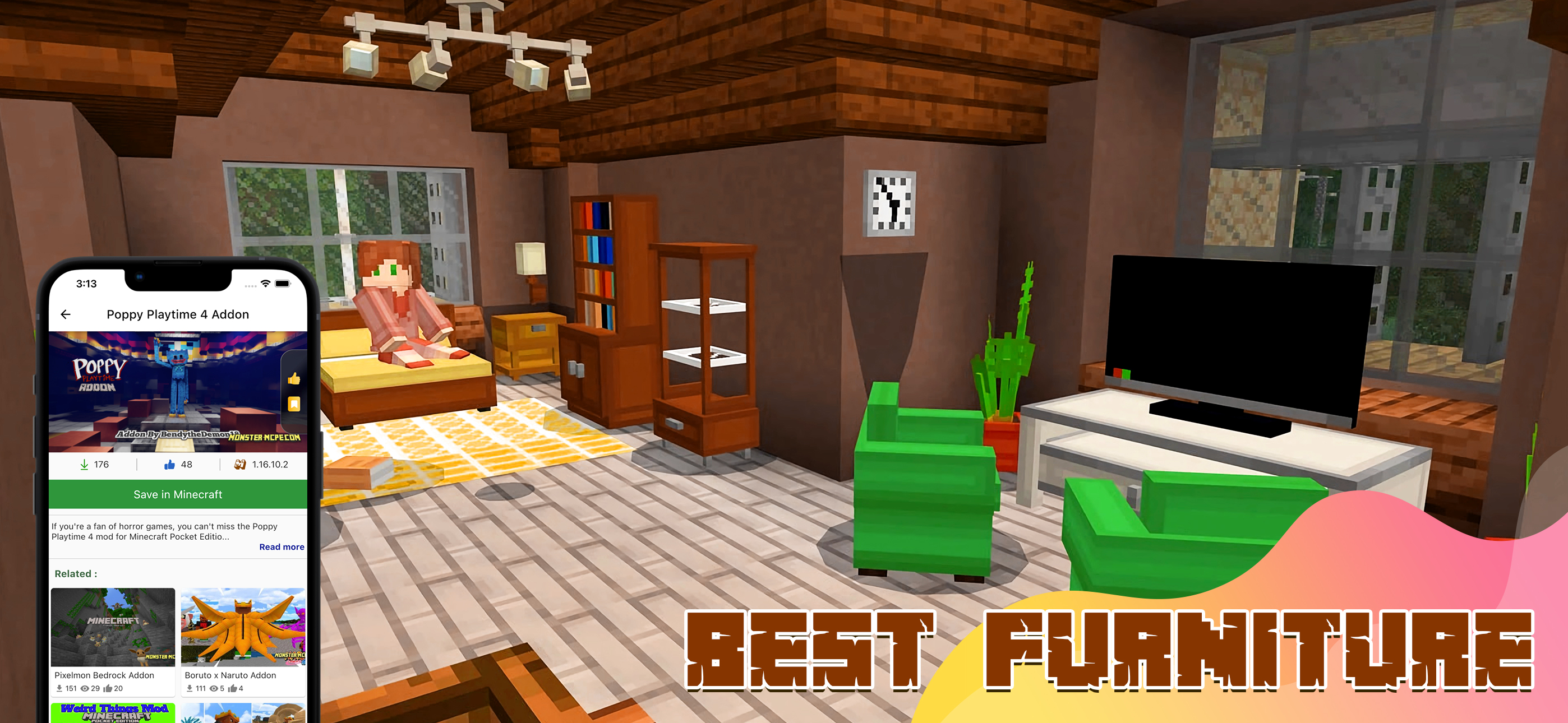 Addons & Skin for Minecraft PE