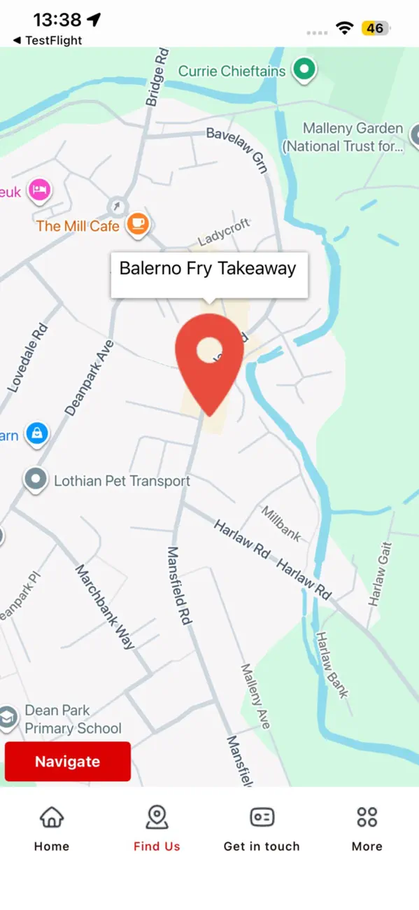Screenshot #2 pour Balerno Fry Takeaway